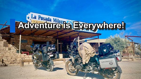 Adventure is Everywhere! | Marfa, Texas | MOTORCYCLE TRAVEL