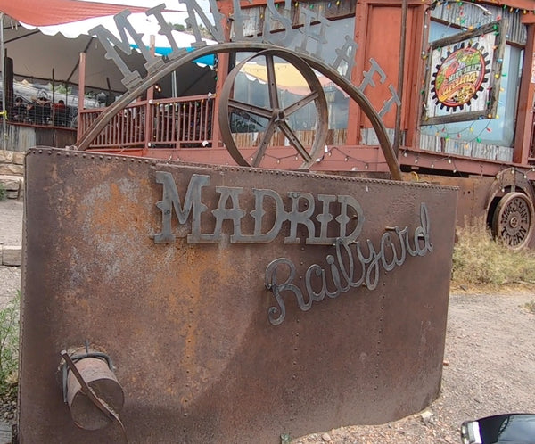 Madrid New Mexico, Turquoise Trail Scenic Byway, Motorcycle Ride 