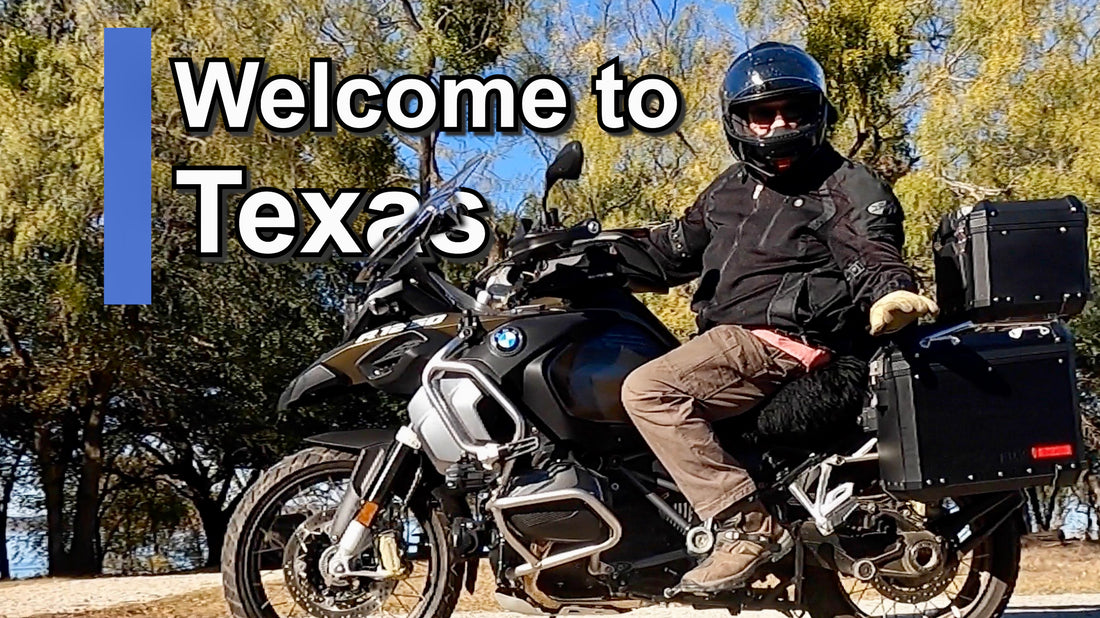 Free camping with Water, Camping with a Motorcycle 