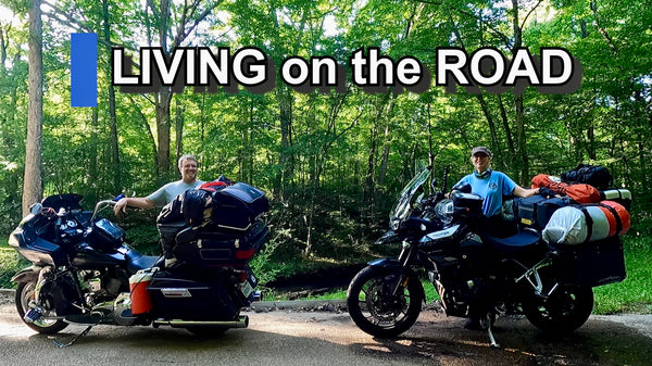 Motorcycle Camping, Motorcycle Travel Videos, Motorcycle travel gear