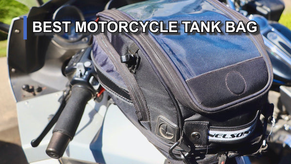 Motorcycle Gear - Nelson Rigg Journey Sport Motorcycle Tank Bag Review & Installation