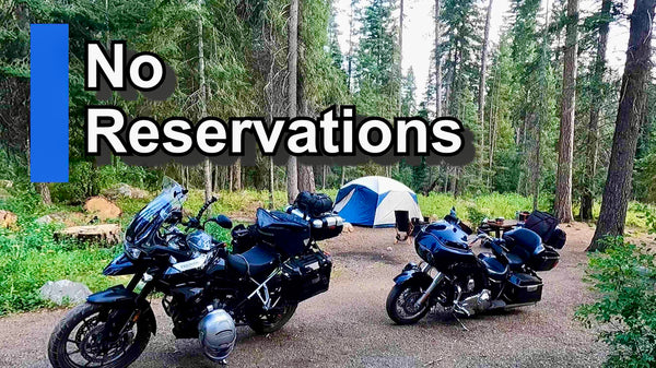 Camping, Motorcycle camping, Itchy boot camping