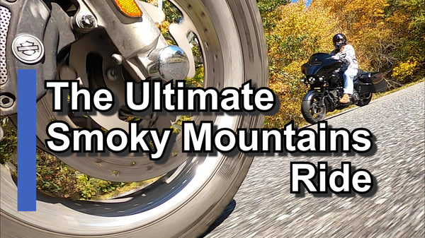 RIDING THE SMOKY MOUNTAINS + Blue Ridge Motorcycle Campground
