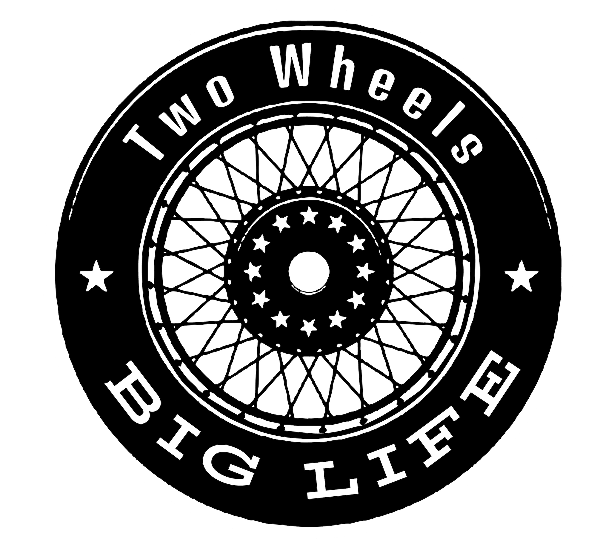 Stickers - Two Wheels Big Life 